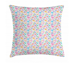 Kids Baby Doodle Pillow Cover