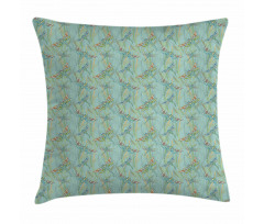 Vintage Lake Picture Pillow Cover