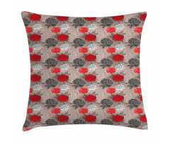 Blossoming Peony Pillow Cover