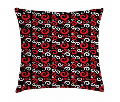Spirals and Dots Pillow Cover