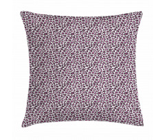 Girly Pink Black Pillow Cover