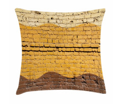 Brick Wall Waves Pillow Cover