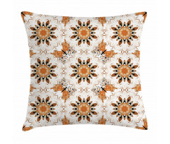 Mandala Butterfly Pillow Cover