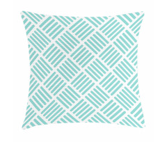 Diagonal Parallel Lines Pillow Cover