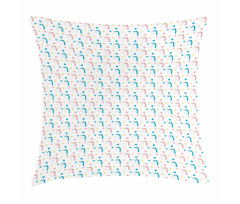 Colorful Unicorns Stars Pillow Cover