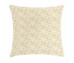 Jet Airliners Pillow Cover