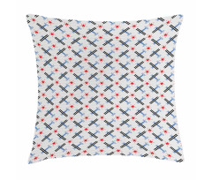 Retro Craft Pillow Cover