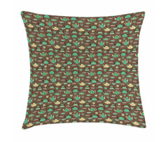 Dotted Cups and Pots Pillow Cover