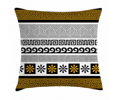 Greece Historical Theme Pillow Cover