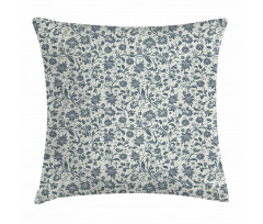 Botanical Abstract Pillow Cover