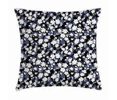 Vintage Blossoms Pillow Cover