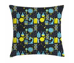 Science Class Pattern Pillow Cover