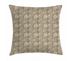 Circles and Lines Pillow Cover
