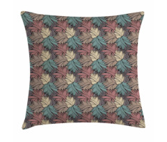 Colorful Foliage Leaves Pillow Cover