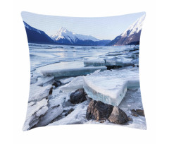 Nort American Winter Pillow Cover