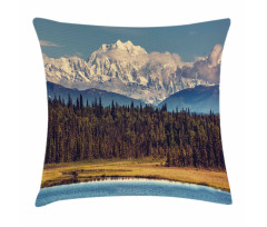 Colorful North Summer Pillow Cover
