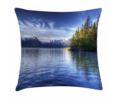 Turnagain Arm Lakeside Pillow Cover