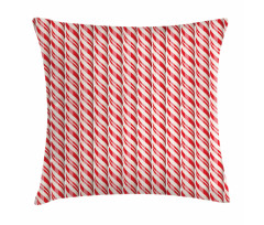 Red Christmas Sweets Pillow Cover