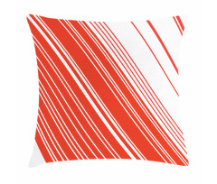 Barcode Lines Design Pillow Cover