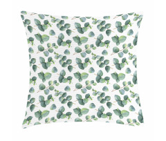 Watercolor Eucalyptus Art Pillow Cover