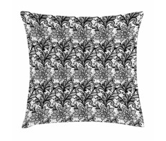 Vintage Lace Style Gothic Pillow Cover