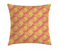 Romantic Roses Garden Pillow Cover