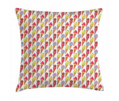 Tasty Summer Deserts Pillow Cover