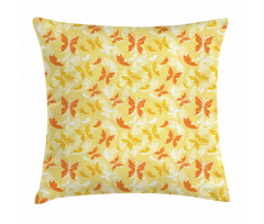 Swirled Butterfly Pillow Cover