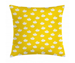 Cloud Motif Pillow Cover