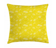 Lemon Design Pillow Cover