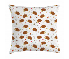 Playful Forest Animals Pillow Cover