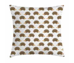 Cartoon Porcupines Pillow Cover