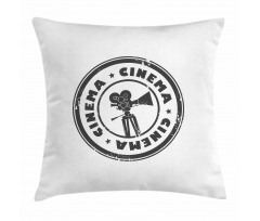 Camera and Cinema Pillow Cover