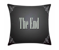 End Words Pillow Cover