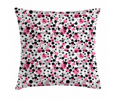 Grunge Spotty Pattern Pillow Cover