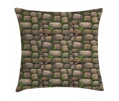 Stones Covered with Moss Pillow Cover