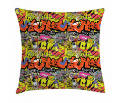 Hip Hop Culture Design Pillow Cover