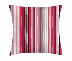 Vertical Colorful Line Pillow Cover