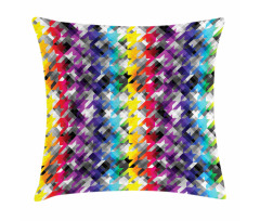 Diagonal Houndstooth Pillow Cover