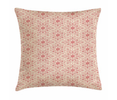 Curvy Flowers Pillow Cover