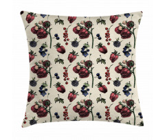 Berry Fruit Artwork Pillow Cover