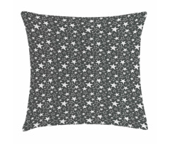 Greyscale Geometric Shapes Pillow Cover