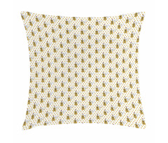Retro Hand Drawn Style Pillow Cover