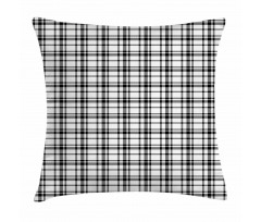 Black and White Grid Pillow Cover