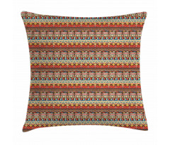 Aztec Birds Arrows Pillow Cover