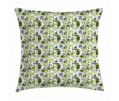Tribal Doodle Lines Pillow Cover