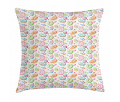 Watercolor Sweets Pillow Cover