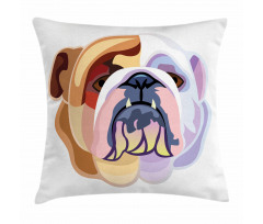 Abstract Dog Pillow Cover