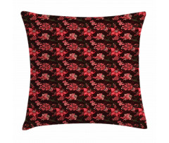 Paisley Flower Pattern Pillow Cover