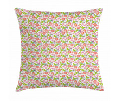 Romance Bouquet Design Pillow Cover